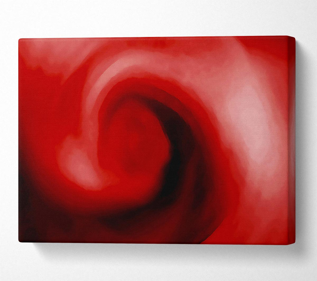 A Canvas Print of Hurricane Red Canvas Wall Art