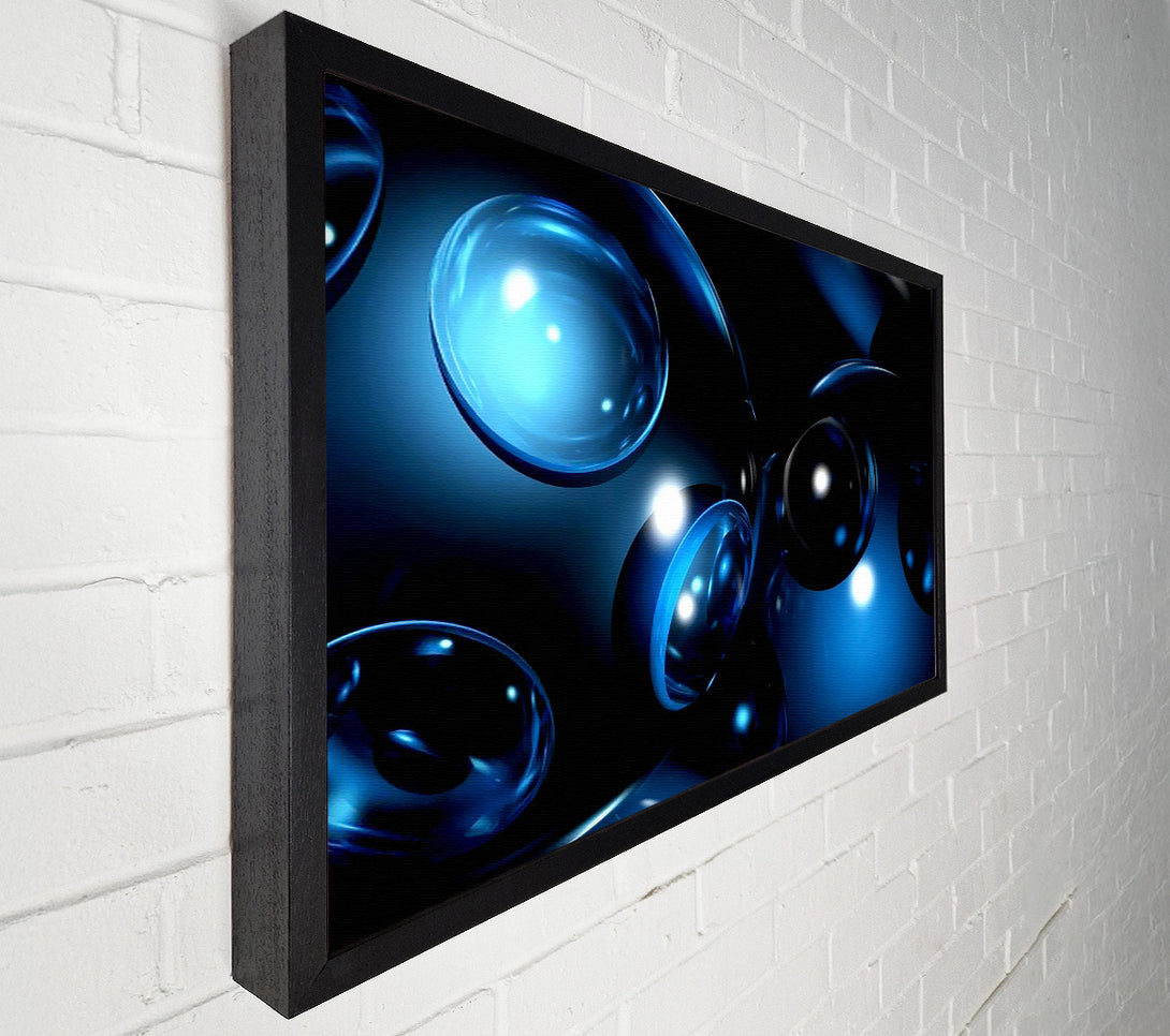  A Canvas Print of Ice Blue Canvas Wall Art