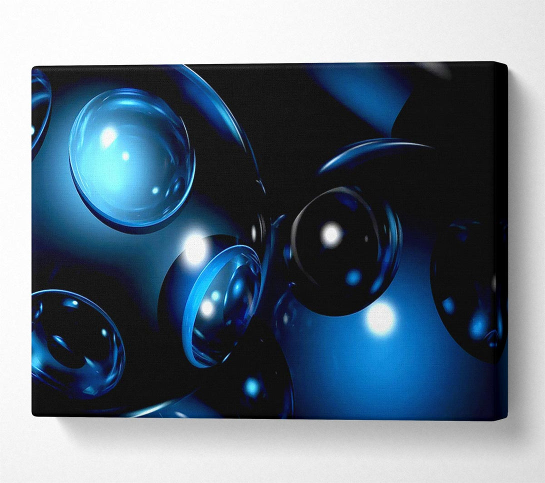  A Canvas Print of Ice Blue Canvas Wall Art