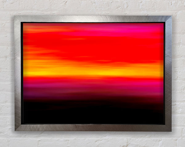 In The Centre Of Time Framed Print
