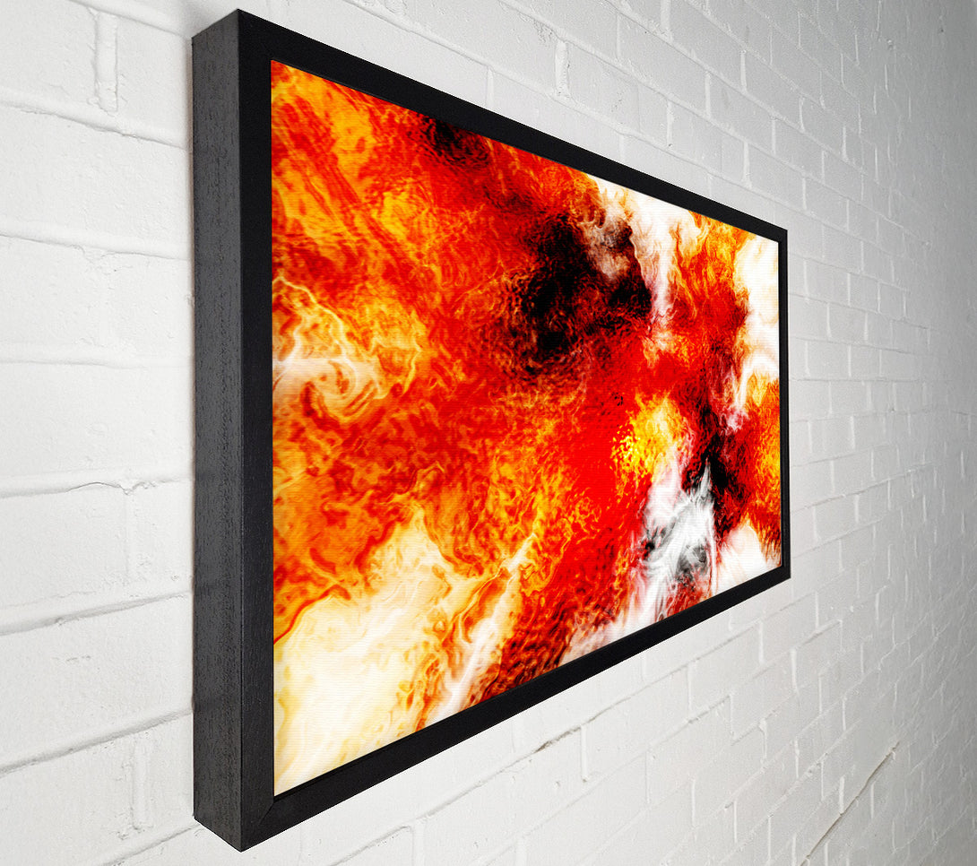  A Canvas Print of In The Flame Canvas Art