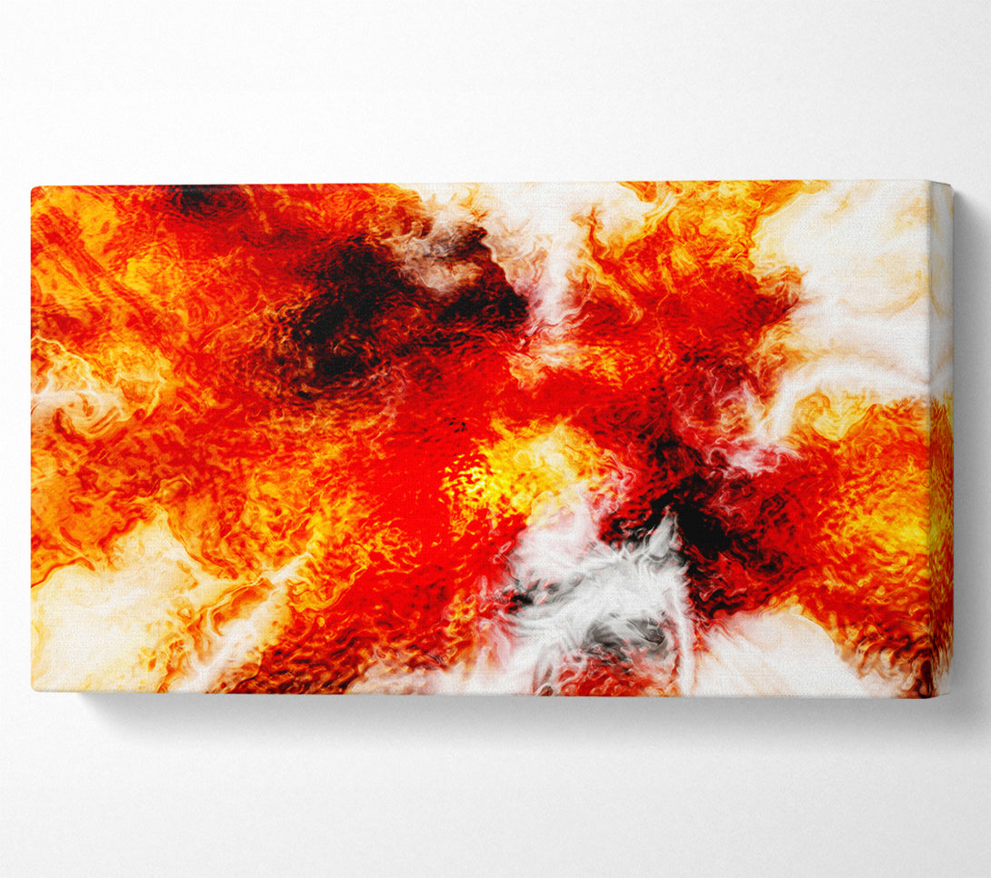  A Canvas Print of In The Flame Canvas Art