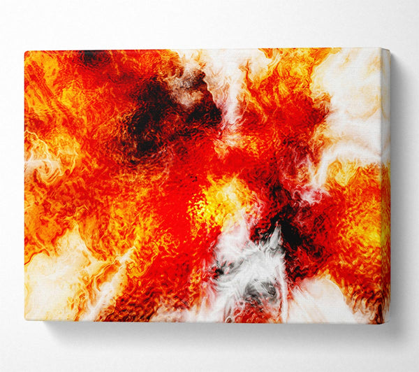  A Canvas Print of In The Flame Canvas Art
