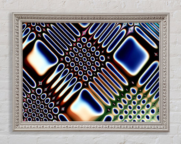 In The Square Framed Print