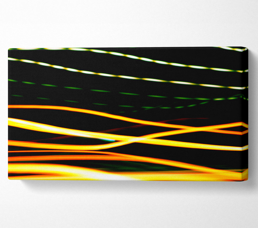  A Canvas Print of In-Between The Lines Canvas Print