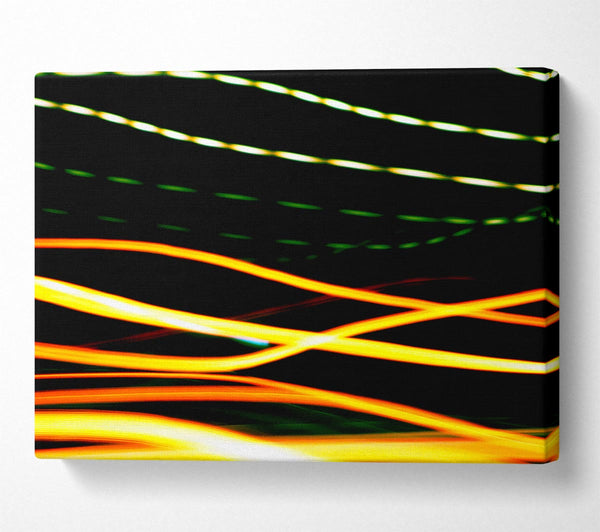  A Canvas Print of In-Between The Lines Canvas Print