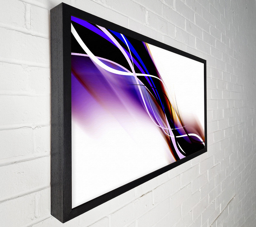  A Canvas Print of Intertwined Colours Canvas Print