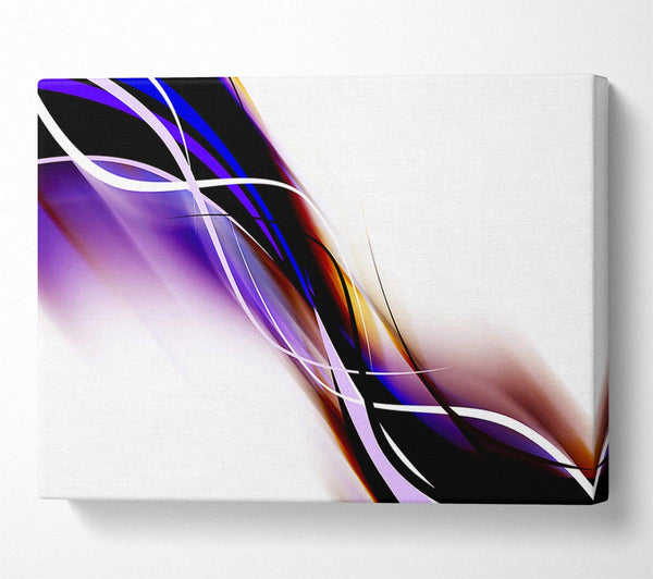  A Canvas Print of Intertwined Colours Canvas Print