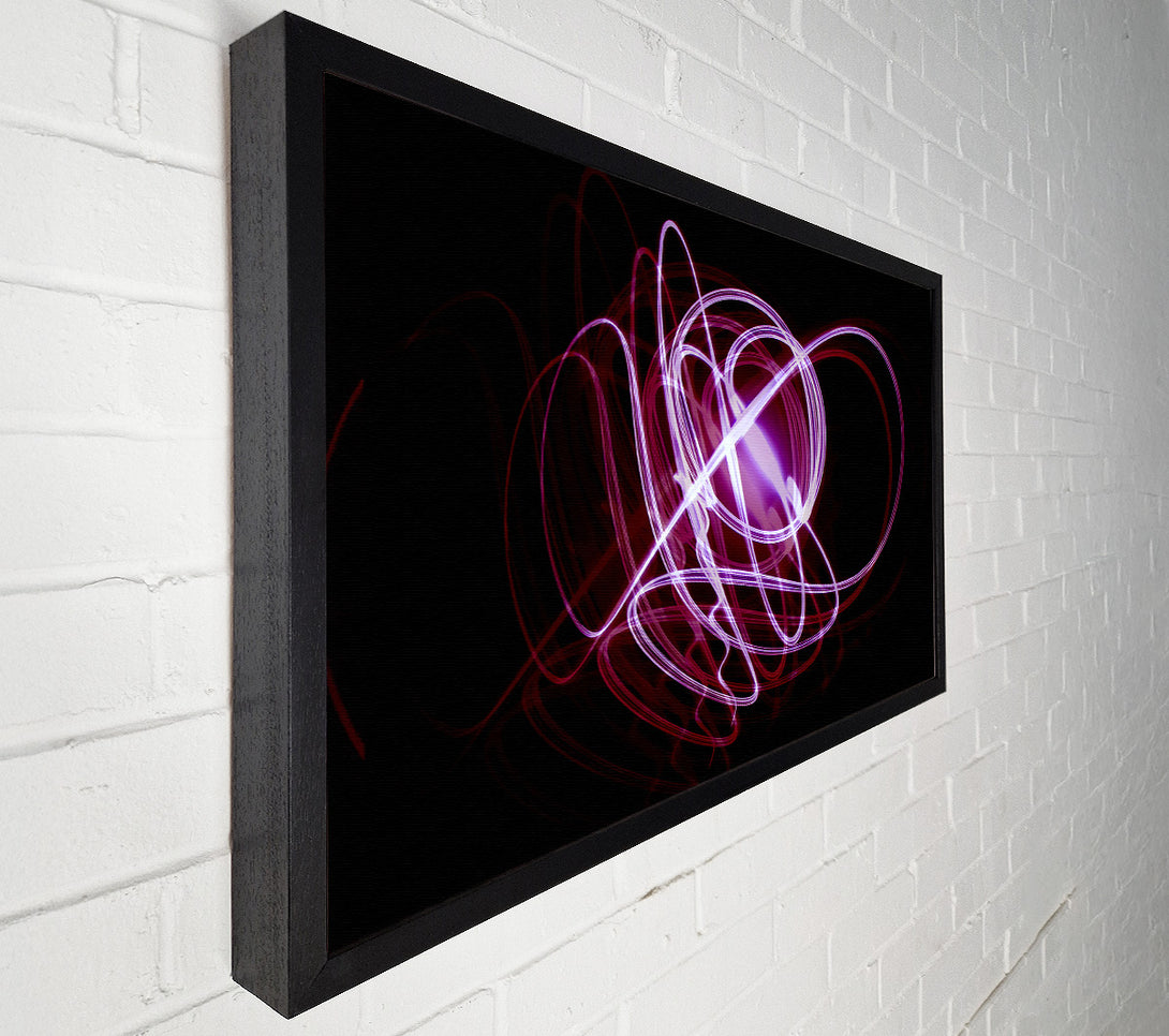  A Canvas Print of Laser Beams Canvas Art
