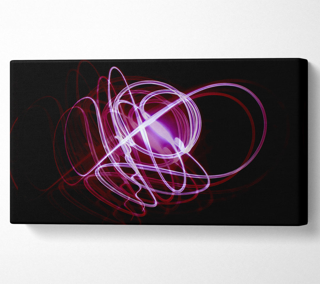  A Canvas Print of Laser Beams Canvas Art