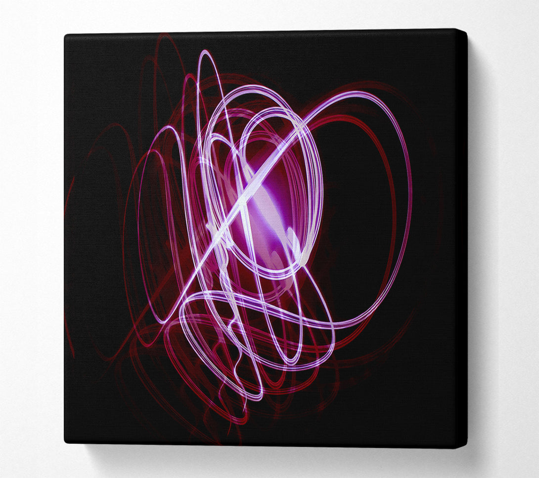  A Canvas Print of Laser Beams Canvas Art