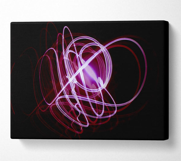  A Canvas Print of Laser Beams Canvas Art