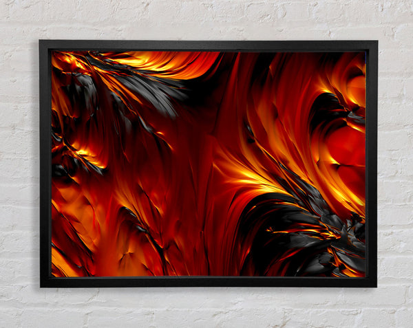 Lava Beauty Framed Print