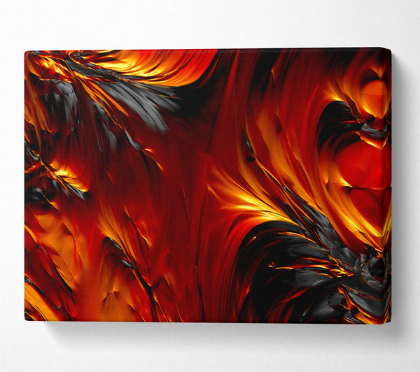  A Canvas Print of Lava Beauty Canvas Wall Art