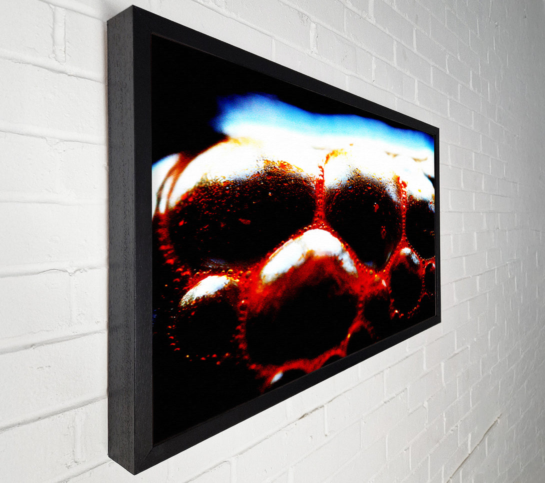  A Canvas Print of Lava Bubbles Canvas Print