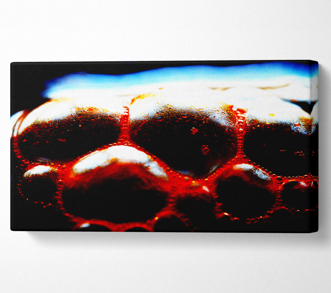  A Canvas Print of Lava Bubbles Canvas Print