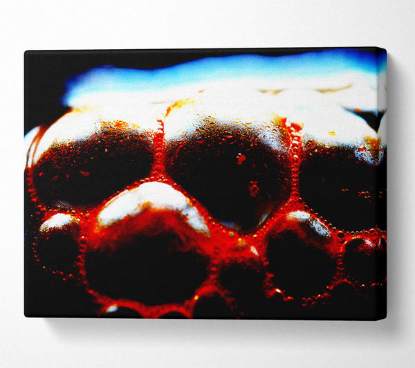  A Canvas Print of Lava Bubbles Canvas Print