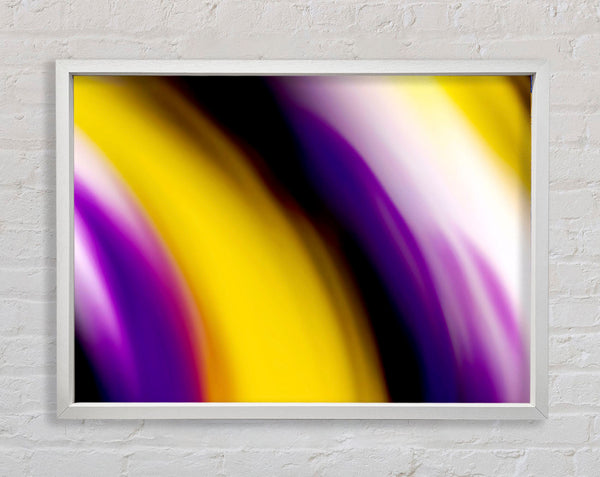 Lava Liquid Framed Print