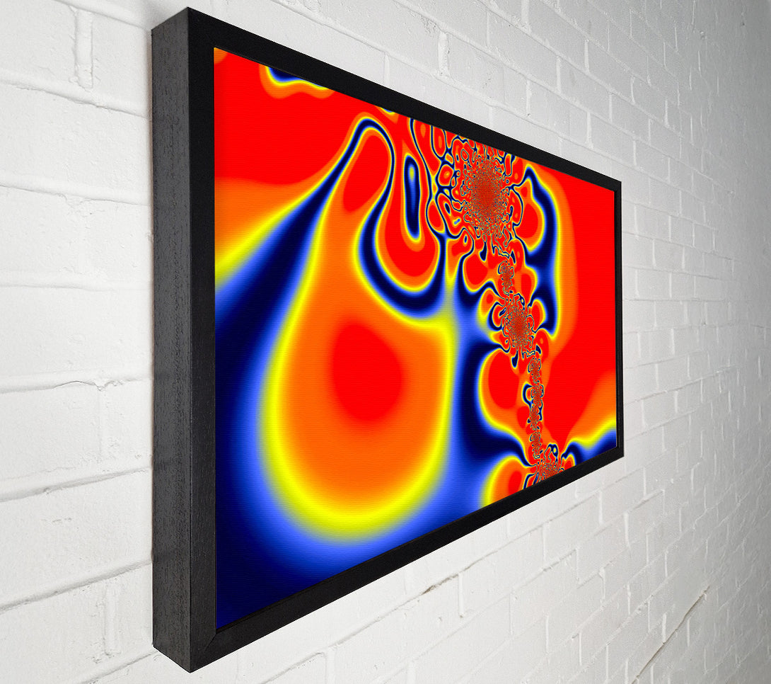  A Canvas Print of Lava Lustre Canvas Art