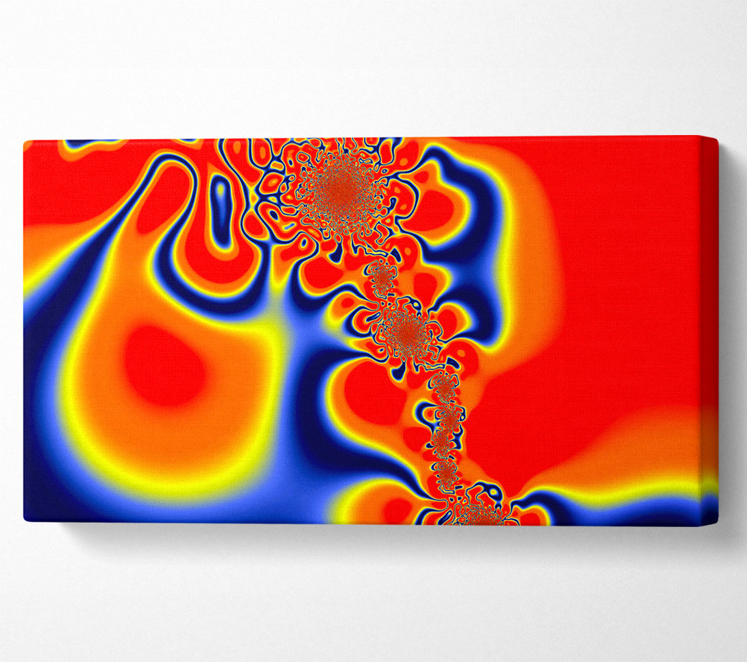  A Canvas Print of Lava Lustre Canvas Art