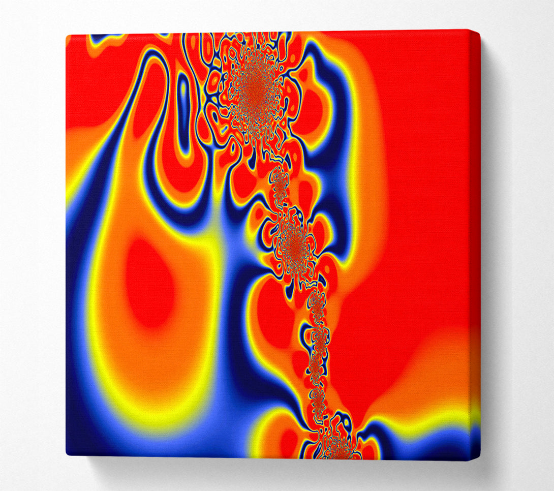  A Canvas Print of Lava Lustre Canvas Art