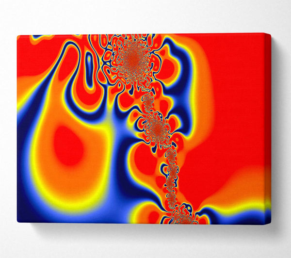  A Canvas Print of Lava Lustre Canvas Art