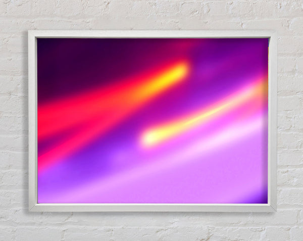 Light Orbs Framed Print