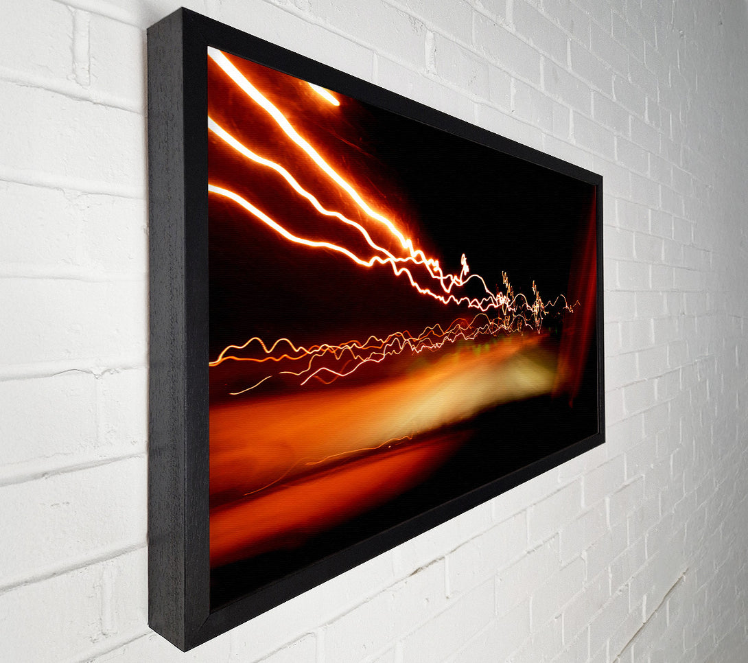  A Canvas Print of Lightning Fast Canvas Wall Art