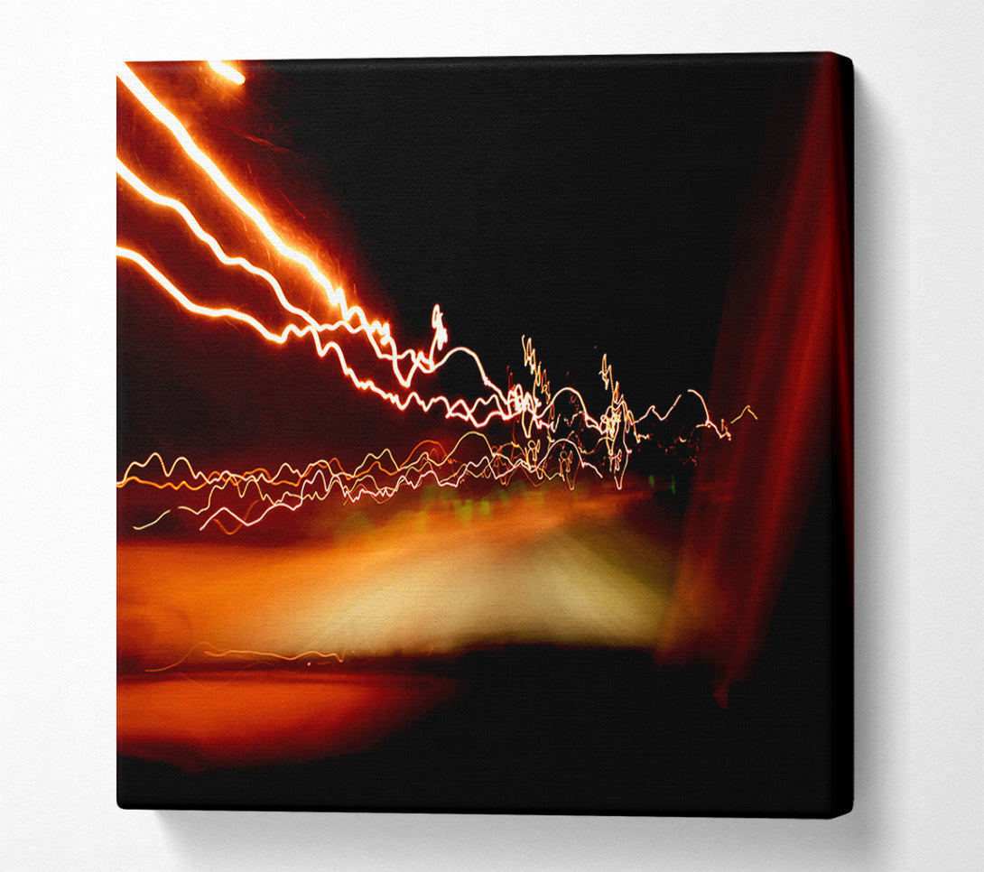  A Canvas Print of Lightning Fast Canvas Wall Art