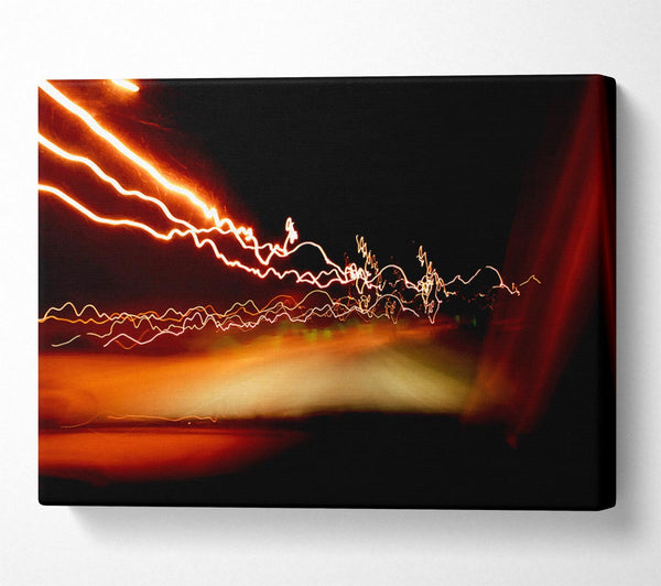  A Canvas Print of Lightning Fast Canvas Wall Art