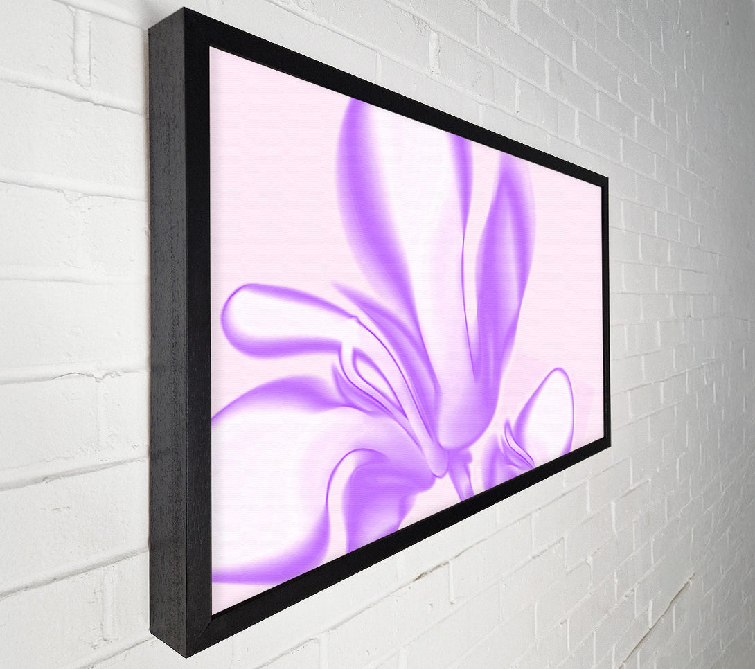  A Canvas Print of Lilac Ripple Canvas Art