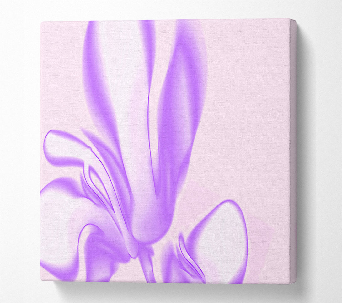  A Canvas Print of Lilac Ripple Canvas Art