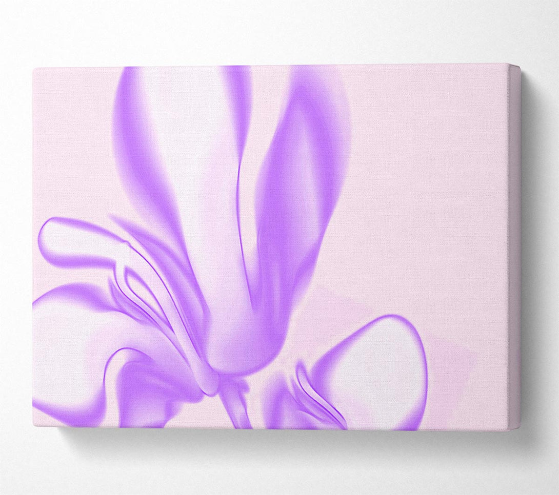  A Canvas Print of Lilac Ripple Canvas Art
