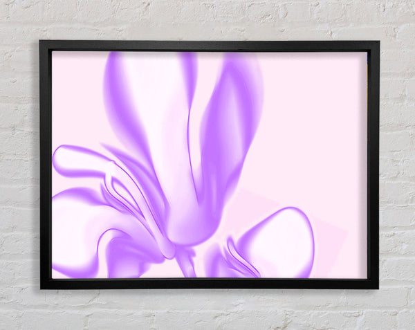 Lilac Ripple Framed Print
