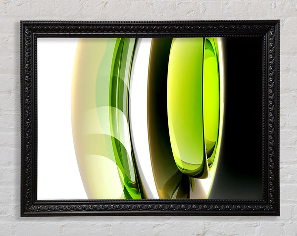 Lime Dream Framed Print
