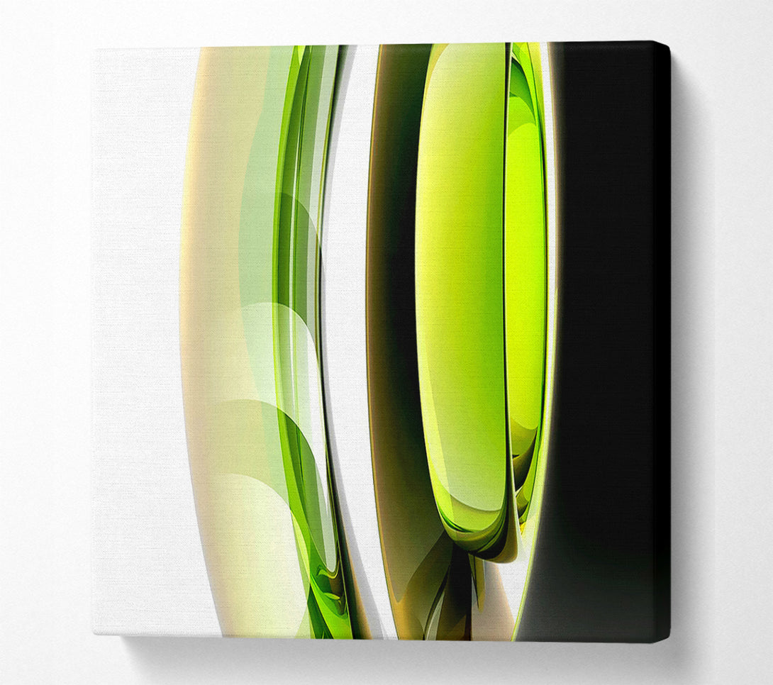  A Canvas Print of Lime Dream Canvas Print