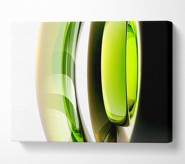  A Canvas Print of Lime Dream Canvas Print