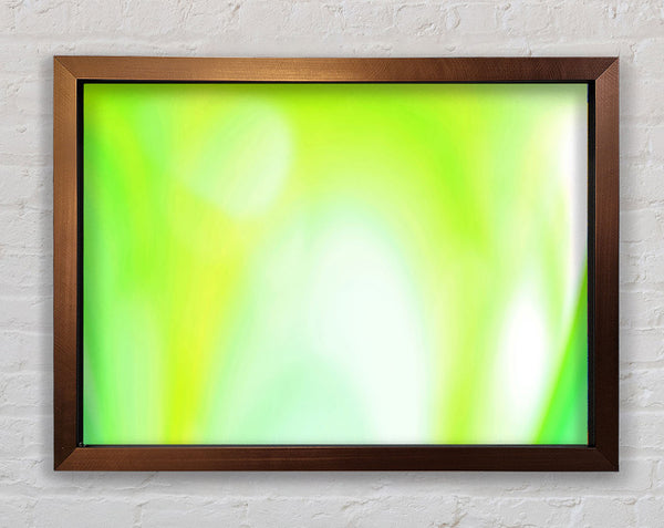 Lime Infusion Framed Print