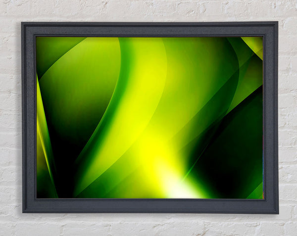 Lime Light Framed Print