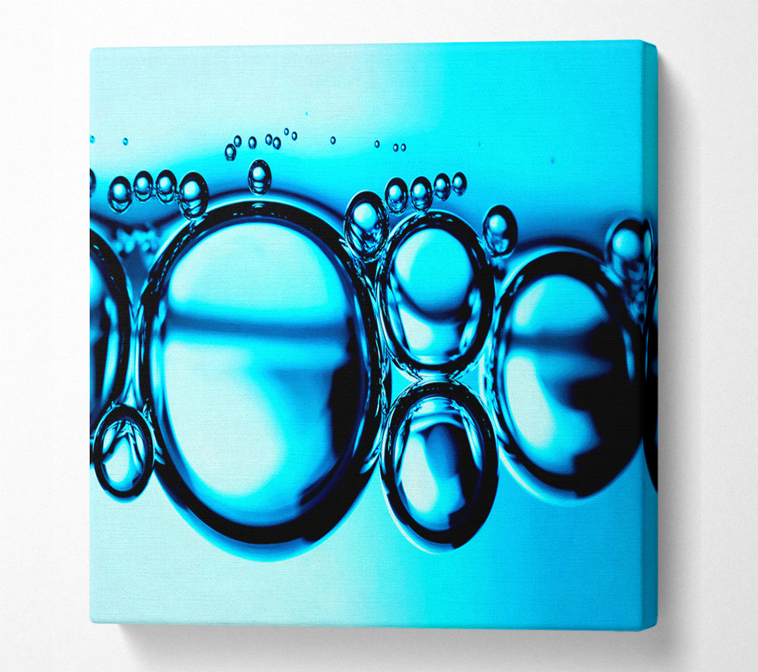  A Canvas Print of Liquid Bubbles Canvas Art