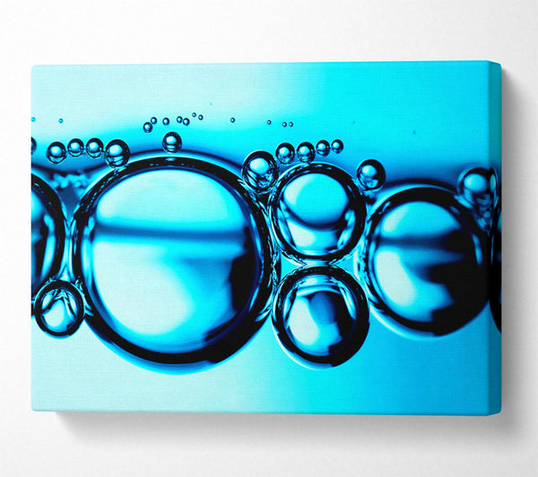  A Canvas Print of Liquid Bubbles Canvas Art