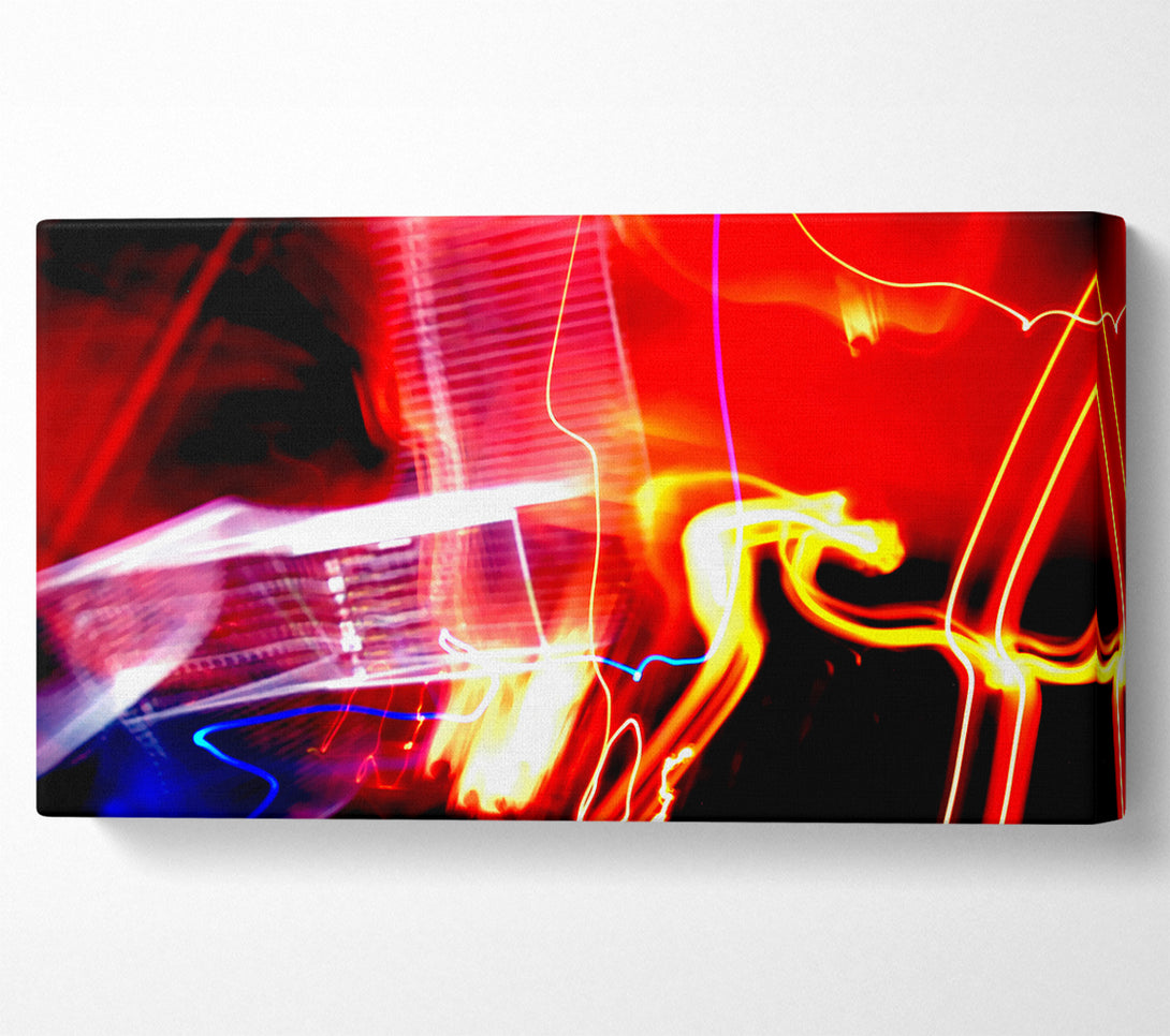  A Canvas Print of Liquid Dance Canvas Wall Art
