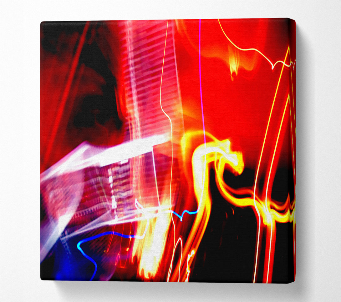 A Canvas Print of Liquid Dance Canvas Wall Art