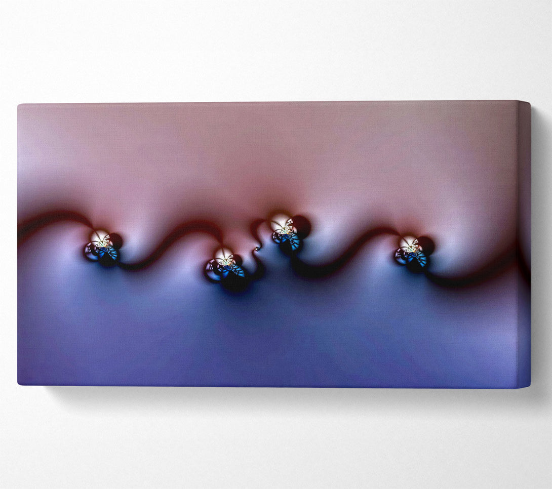  A Canvas Print of Liquid Diamond Canvas Wall Art