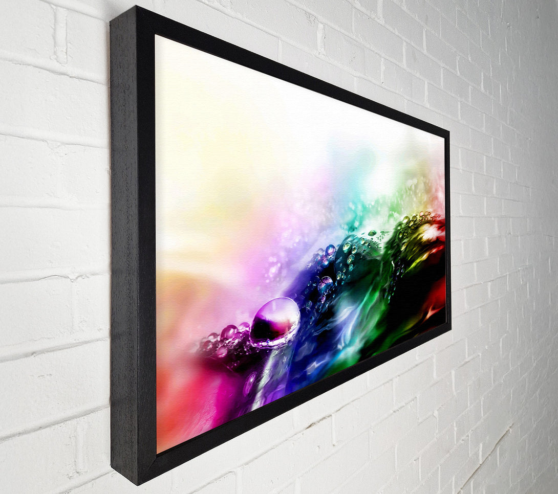  A Canvas Print of Liquid Diamonds Canvas Art