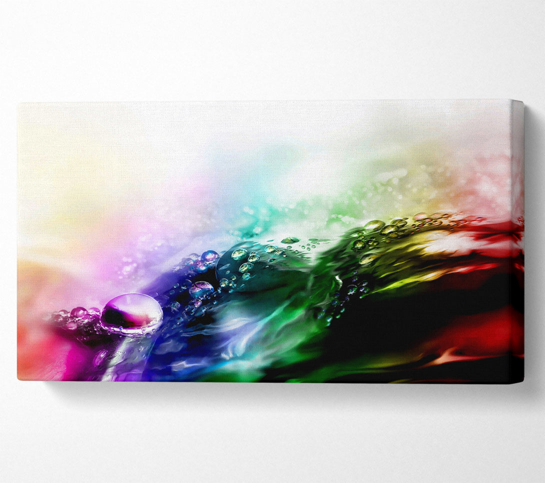  A Canvas Print of Liquid Diamonds Canvas Art