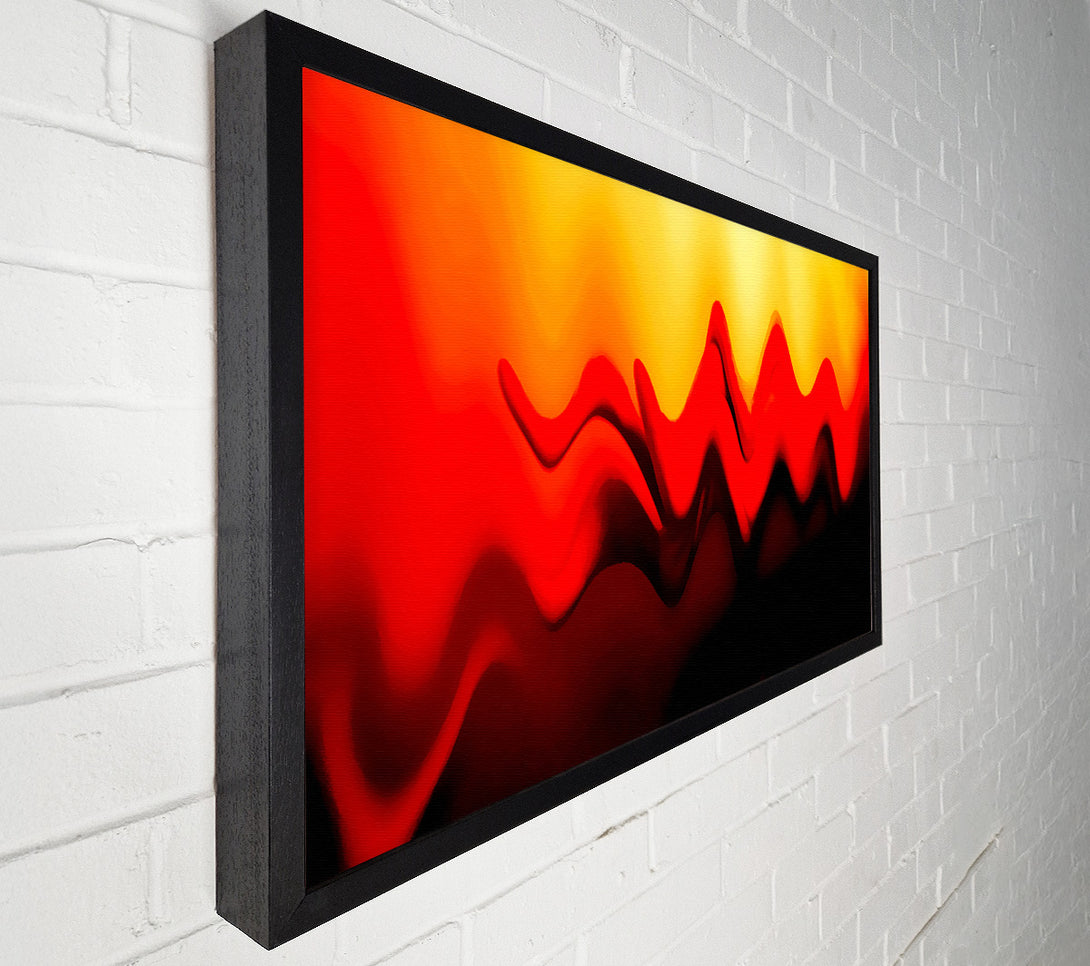  A Canvas Print of Liquid Fire Canvas Wall Art