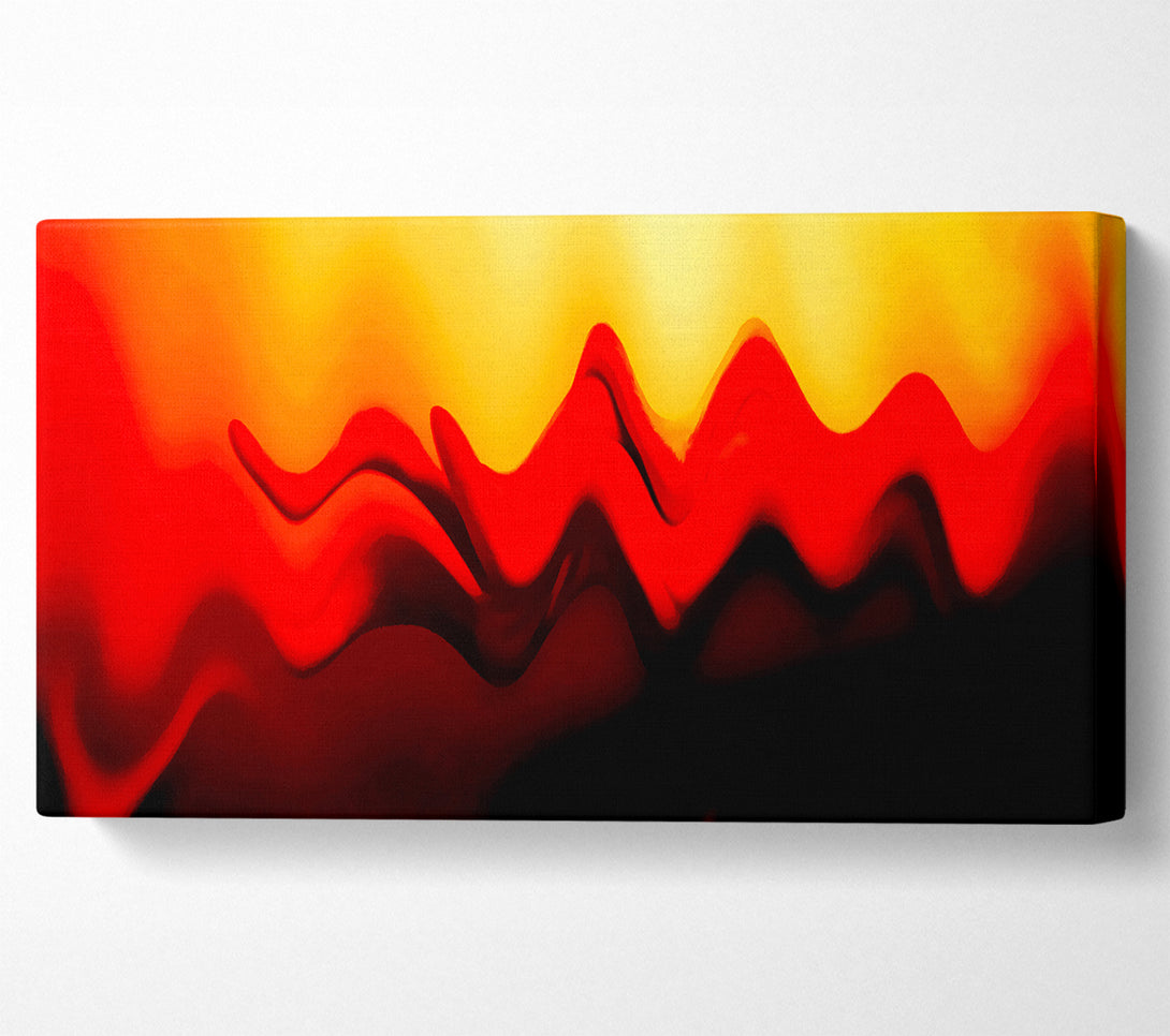  A Canvas Print of Liquid Fire Canvas Wall Art