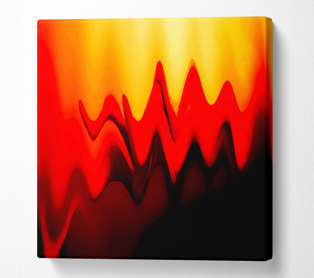  A Canvas Print of Liquid Fire Canvas Wall Art
