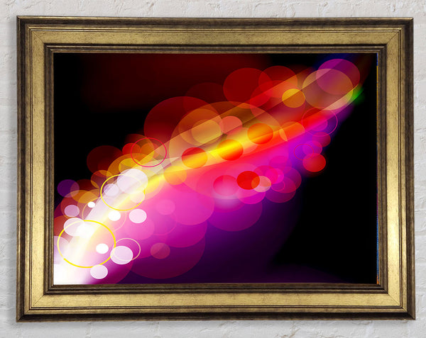 Liquid Light Framed Print